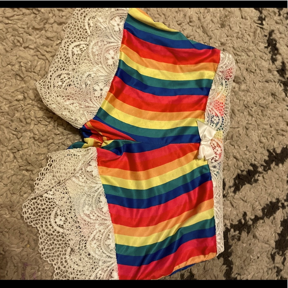 Cute little rainbow shorts